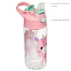 Garrafa squeeze infantil Tritan BubaZoo Unicórnio Buba 450 ml