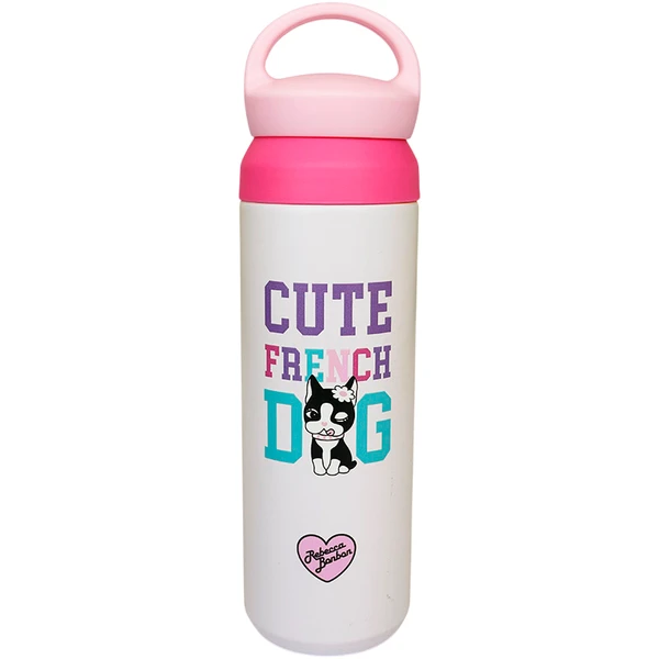 Garrafa squeeze térmica Bottle Satin Chic Rebecca Bonbon 500 ml