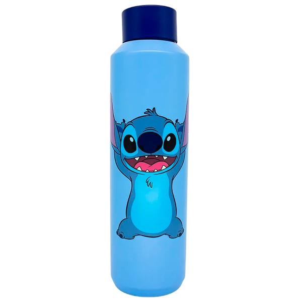 Garrafa squeeze térmica Stitch Disney Zona Criativa 600 ml