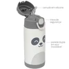 Garrafa squeeze térmica infantil Gumy off white Buba 400 ml
