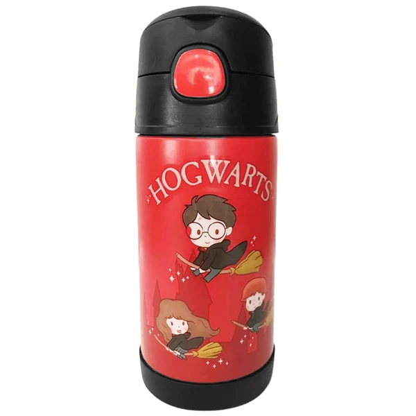 Garrafa squeeze térmica infantil Harry Potter Warner Zona Criativa 350 ml