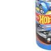 Garrafa squeeze térmica infantil Hot Wheels Mattel Luxcel 500 ml - azul
