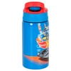 Garrafa squeeze térmica infantil Hot Wheels Mattel Luxcel 500 ml - azul