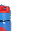Garrafa squeeze térmica infantil Super Mario Nintendo Luxcel 500 ml - azul