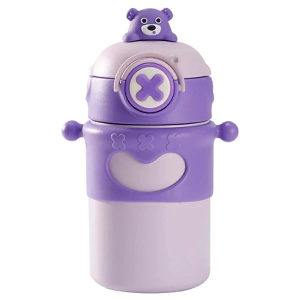Garrafa squeeze térmica infantil Ursinho 500 ml