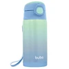 Garrafa squeeze térmica infantil degradê azul Buba 400 ml