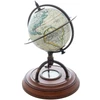 Globo terrestre com bússola e base amadeirada Wolff 23x15