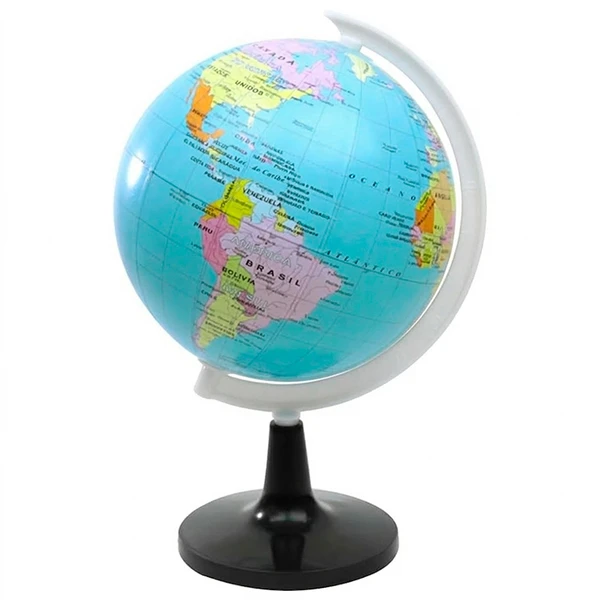 Globo terrestre político decorativo 8,5 cm