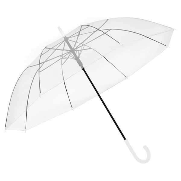 Guarda chuva transparente
