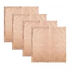 Guardanapos de algodão Lévis creme Lyor 40x40 4 peças
