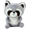 Guaxinim fofinho de pelúcia 25 cm