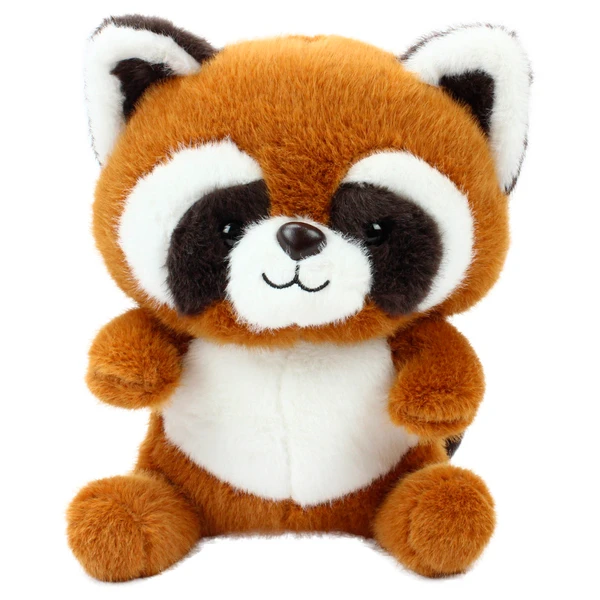 Guaxinim fofinho de pelúcia 25 cm