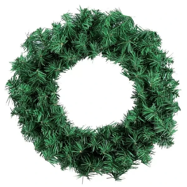 Guirlanda natalina verde 120 galhos 50 cm