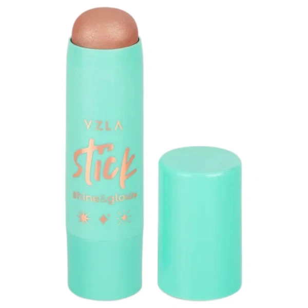 Iluminador em bastão Stick Shine &amp; Glow cremoso Vizzela - 02