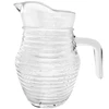 Jarra de vidro texturizado com linhas horizontais 500 ml