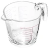 Jarra medidora de vidro com marcação vermelha Lyor 650 ml