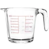Jarra medidora de vidro com marcação vermelha Lyor 650 ml