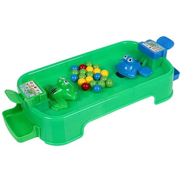Jogo Papa Bolinhas com dupla de sapinhos e 21 bolas