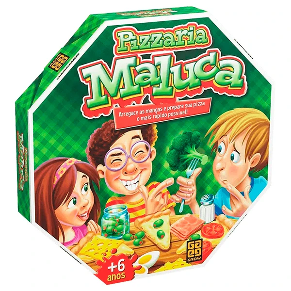 Jogo Pizzaria Maluca Grow