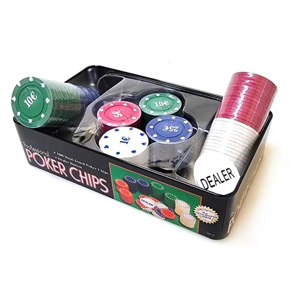 Jogo Poker com 100 fichas