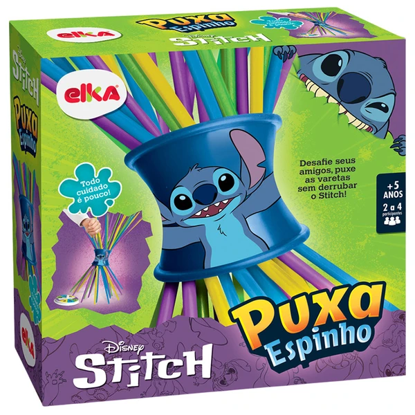Jogo Puxa Espinho Stitch Disney
