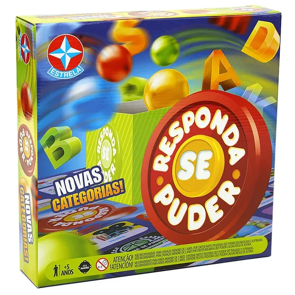 Jogo Responda se Puder Estrela