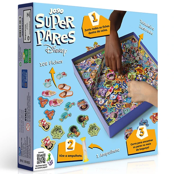 Jogo Super Pares Disney Toyster