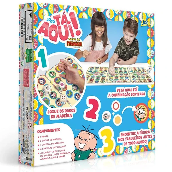 Jogo Tá aqui! Turma da Mônica