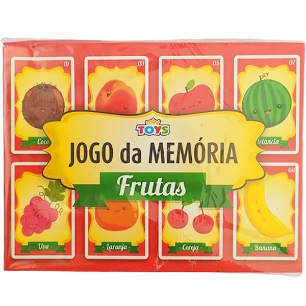 Jogo da memória Frutas