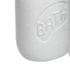 Jogo de banheiro de cerâmica Letters branco Lyor 2 peças