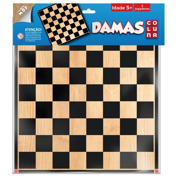 Jogo de tabuleiro clássico Damas