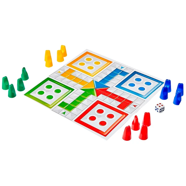 Jogo de tabuleiro clássico Ludo