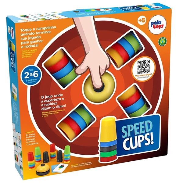 Jogo dos copinhos Speed Cups!