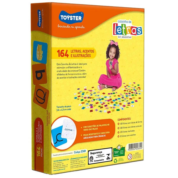 Jogo educativo Caixinha de Letras