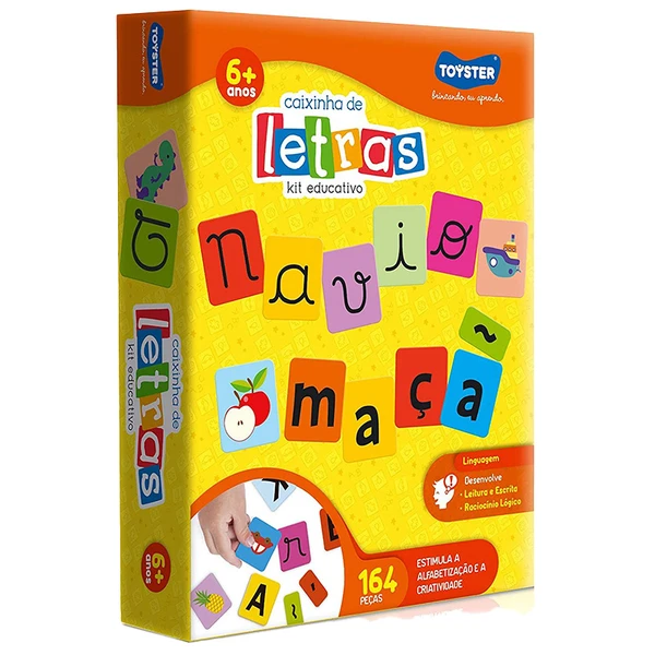 Jogo educativo Caixinha de Letras