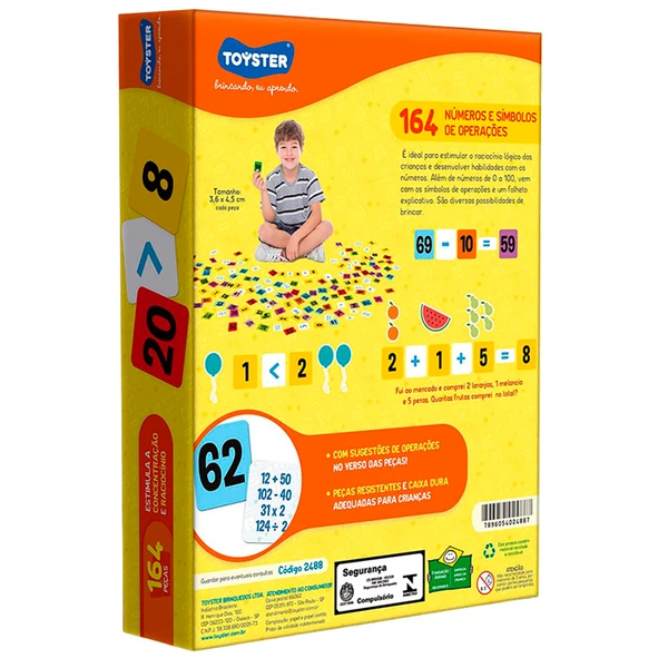 Jogo educativo Caixinha de Números
