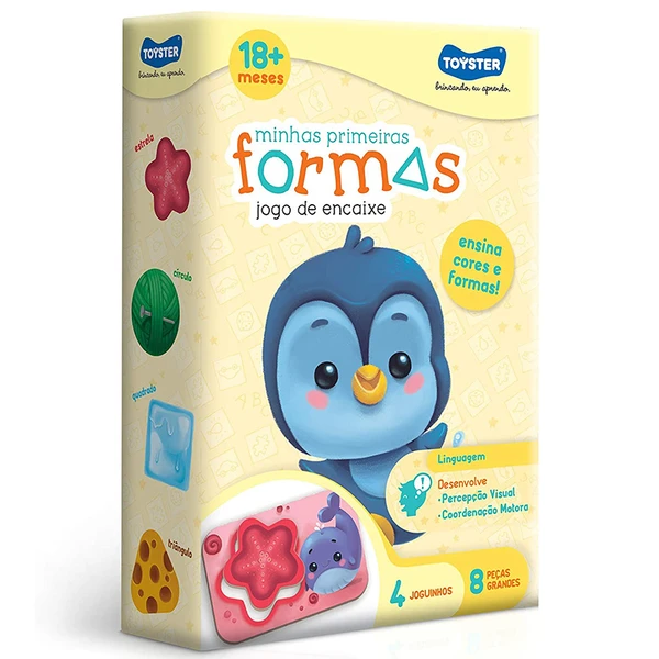 Jogo educativo Minhas Primeiras Formas
