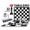 Jogos clássicos 2 em 1 Xadrez &amp; Damas