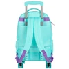 KIT MOCHILA CARRINHO 360° E LANCHEIRA TÉRMICA STITCH LUXCEL - TURQUESA