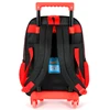 Kit Mochila Carrinho e Lancheira Hot Wheels Vermelho Let's Race com Rodinhas