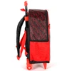 Kit Mochila Carrinho e Lancheira Hot Wheels Vermelho Let's Race com Rodinhas