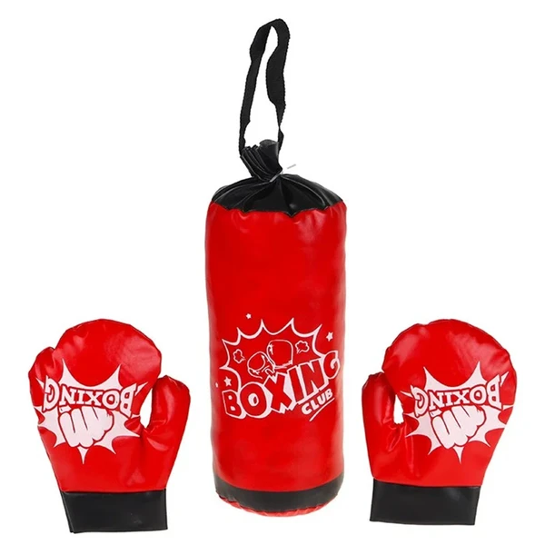 Kit boxe infantil Boxe Club 3 peças