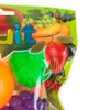 Kit com frutas de encaixe Crec Crec 5 unidades