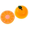 Kit com frutas de encaixe Crec Crec 5 unidades