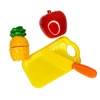 Kit cozinha com frutas de brinquedo
