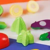 Kit cozinha com frutas de brinquedo