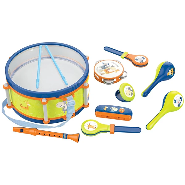 Kit de instrumentos musicais para crianças Mini Banda