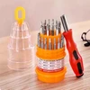 Kit ferramentas com chaves de fenda e estojo 31 peças