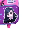 Kit mochila carrinho 16" com orelhinhas de pompom, lancheira térmica 9" e estojo escolar Follow Your Dreams Luluca