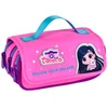 Kit mochila carrinho 16" com orelhinhas de pompom, lancheira térmica 9" e estojo escolar Follow Your Dreams Luluca